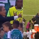 El momento donde Pinto niega el saludo al Bolillo.