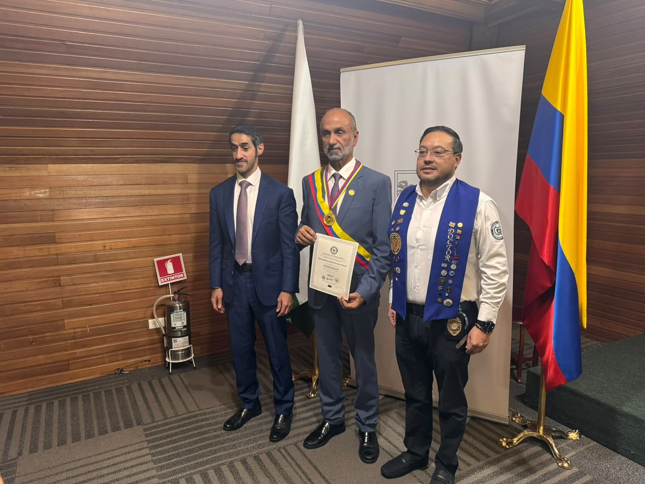 En un evento que contó con la presencia del embajador de los Emiratos Árabes Unidos en el país, Mohamed Abdulla Ali Binkhater Alshamsi