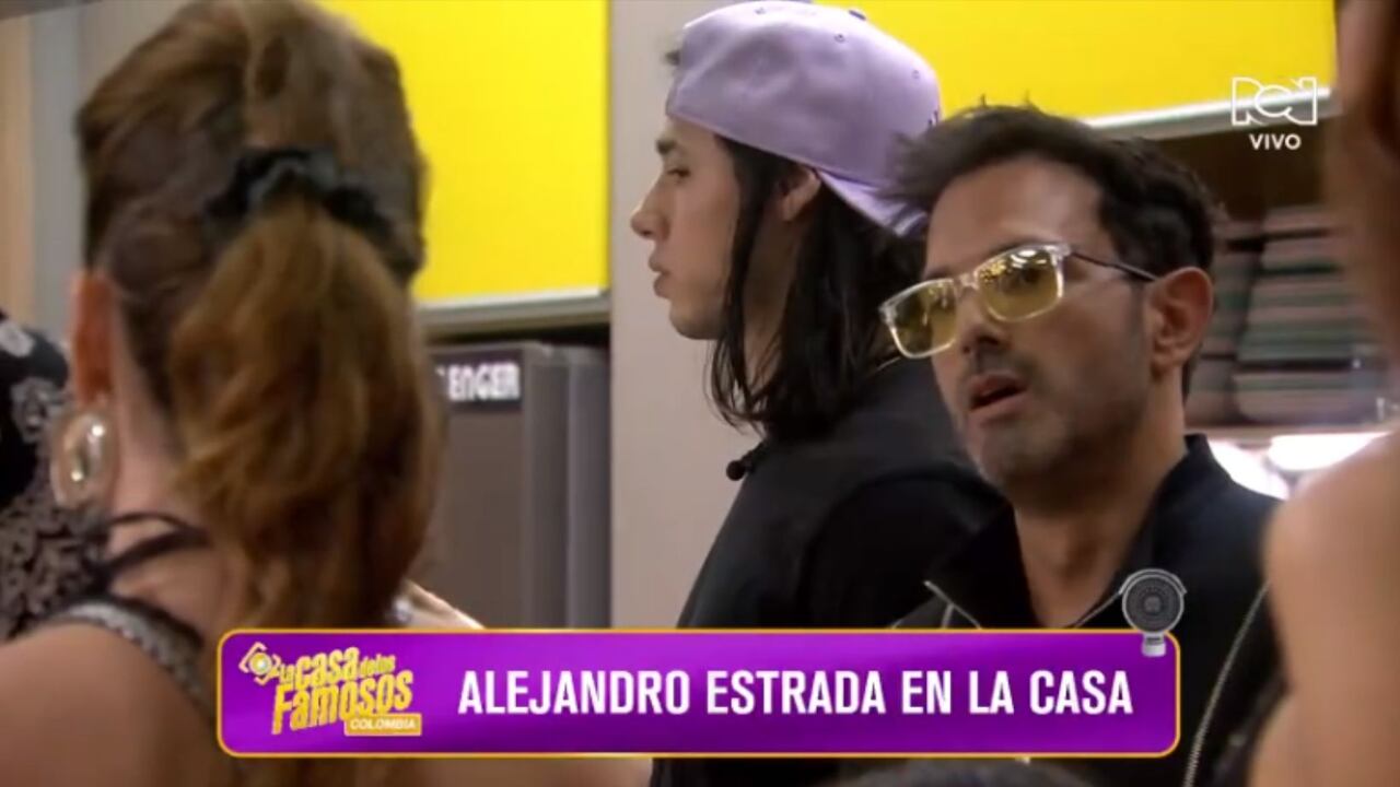 Alejandro Estrada en La casa de los famosos