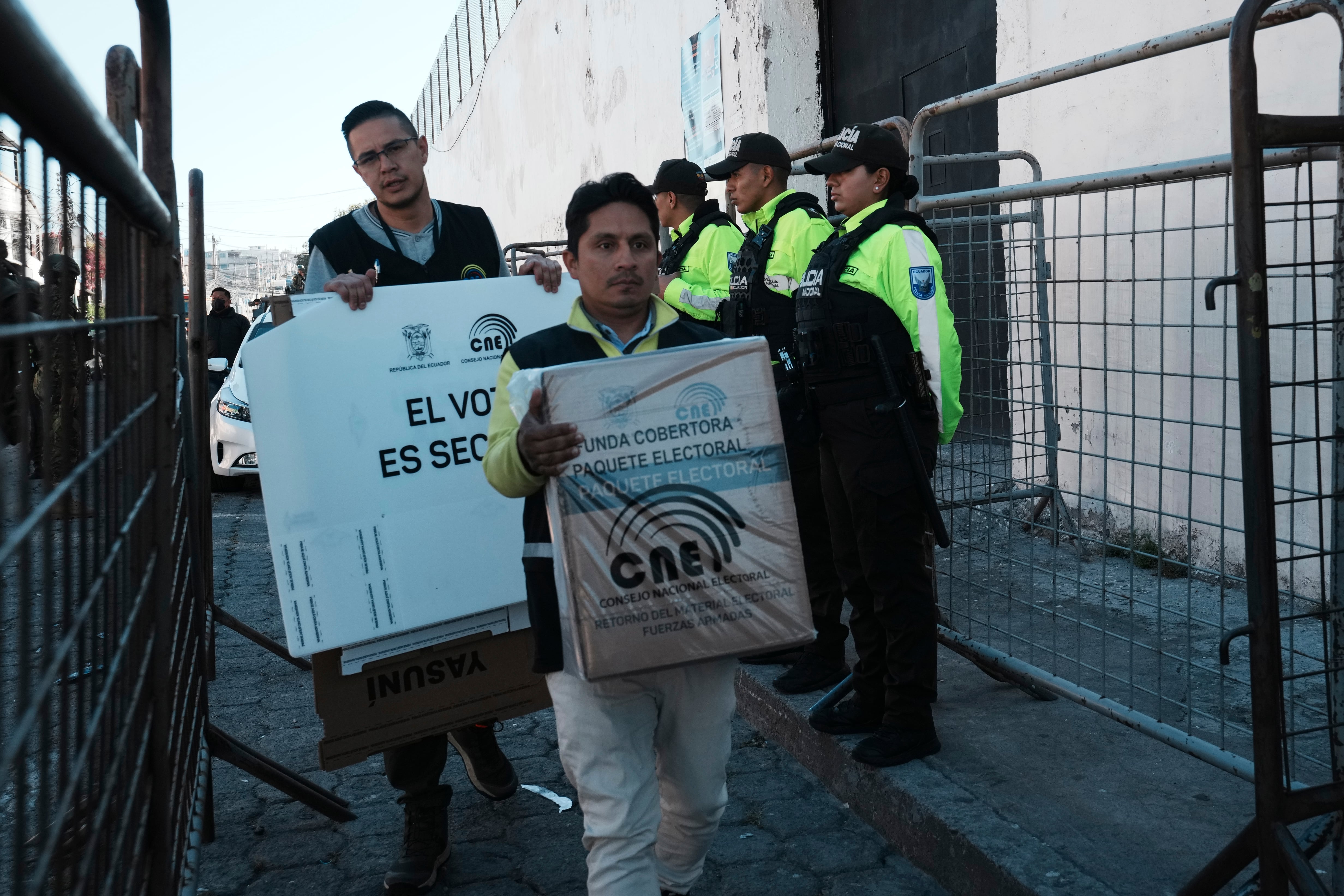 Trabajadores del Consejo Nacional Electoral