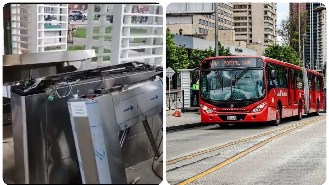 La operación de TransMilenio en Bogotá se vio afectada por manifestaciones reportadas en la calle 26.