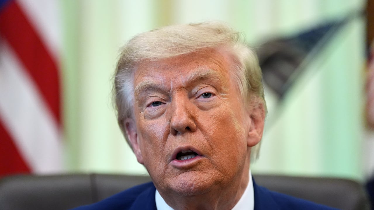 Donald Trump, presidente de Estados Unidos.