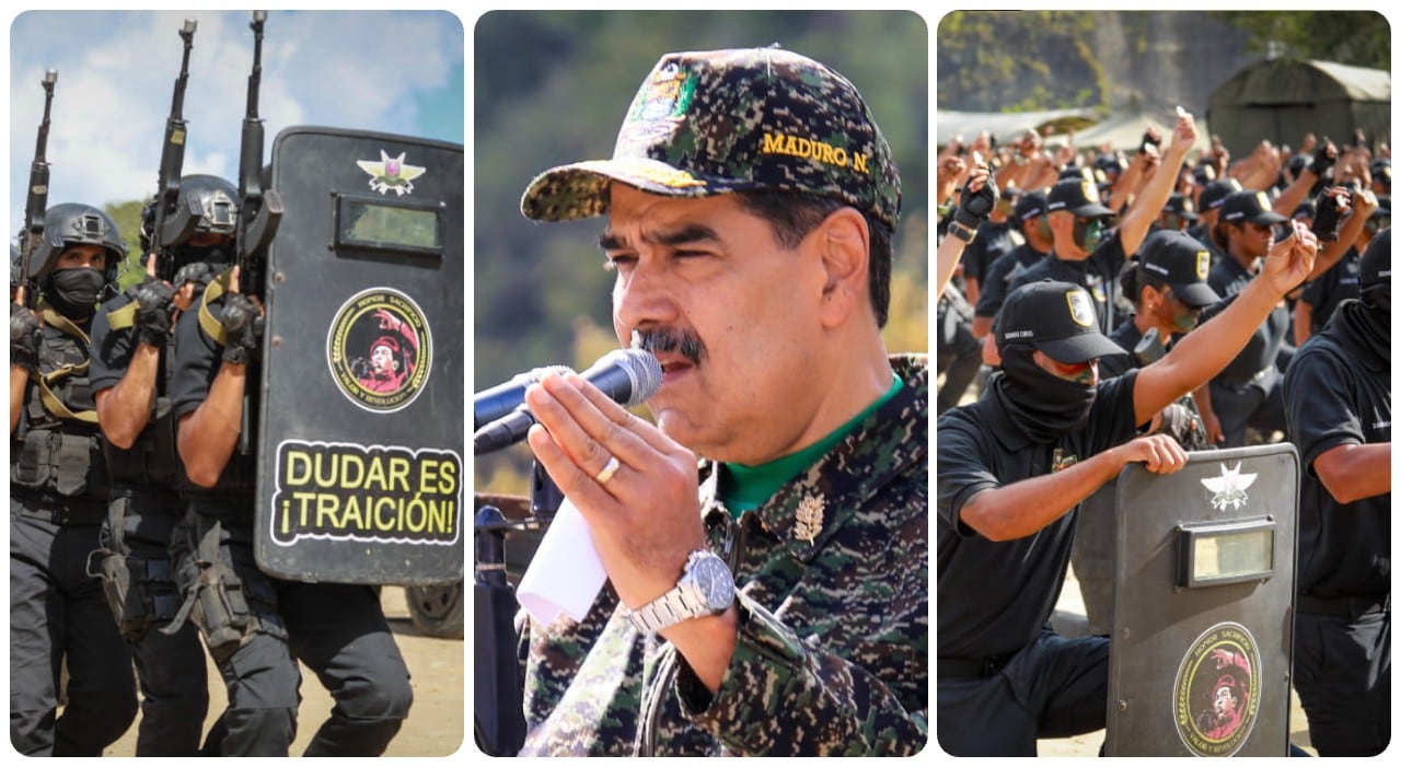 El régimen de Maduro lideró los ejercicios militares