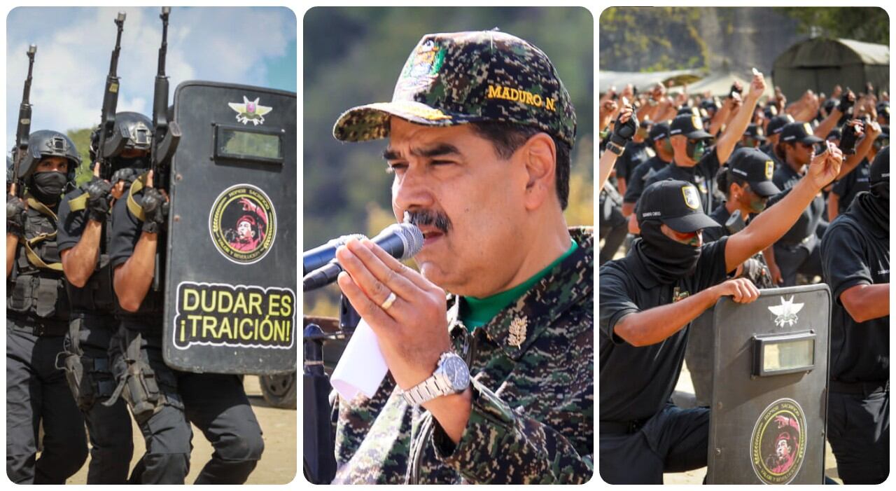 El régimen de Maduro lideró los ejercicios militares