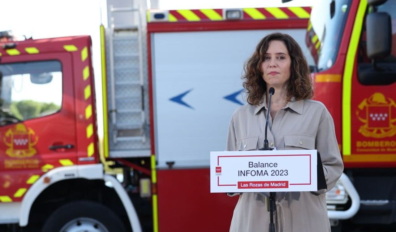 Isabel Díaz Ayuso no dudó en condenar la posición del gobierno de España a los ataques de Hamás