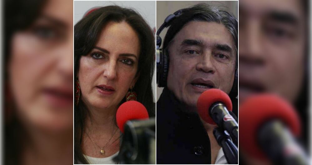 María Fernanda Cabal y Gustavo Bolívar, congresistas