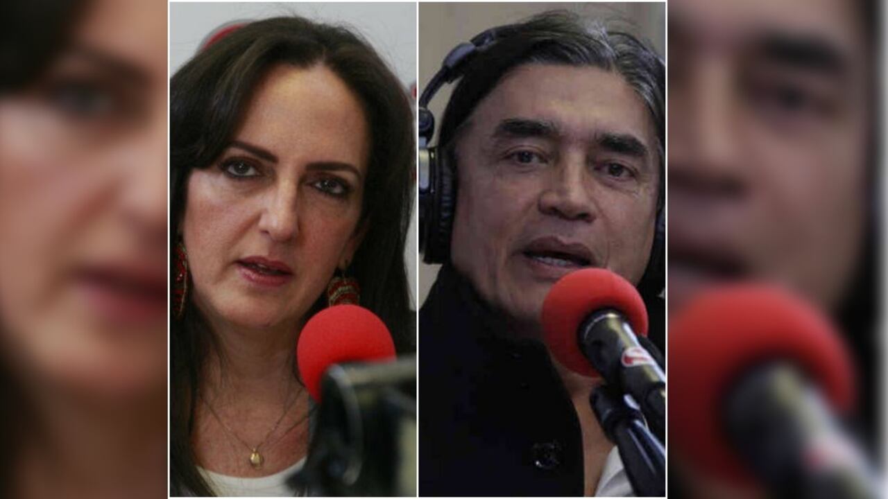 María Fernanda Cabal y Gustavo Bolívar, congresistas