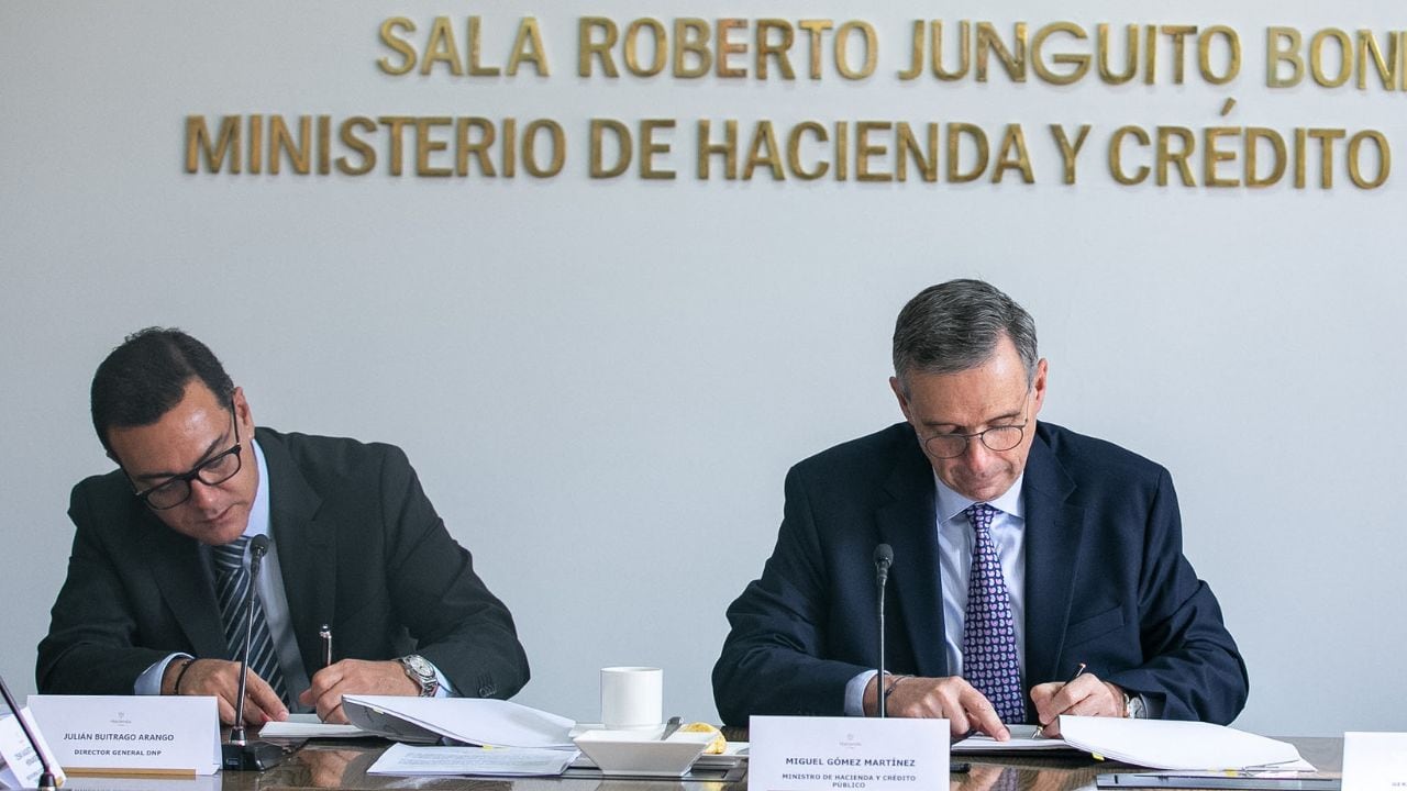 Colombia concreta crédito por 200 millones de euros para financiar el Presupuesto 2027