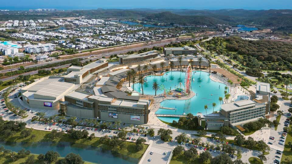 Kristal Malls será el primer “shopping resort” de América Latina y tendrá una Crystal Lagoon de 20.000 metros cuadrados.