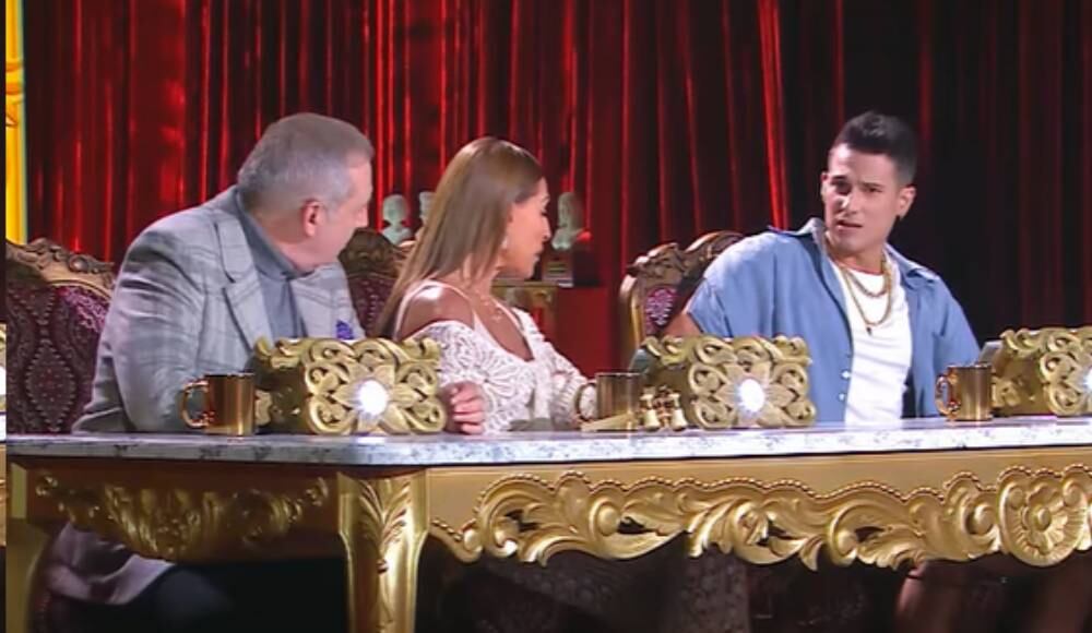 Amparo Grisales y Pipe Bueno tuvieron cruce por prendas que lució el cantante