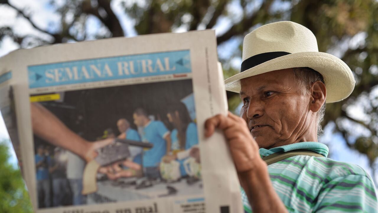 Semana Rural arrancó su viaje en abril del 2017, al visitar al municipio de Chaparral, Tolima. Un lugar estigmatizado por la violencia y el abandono del Estado.