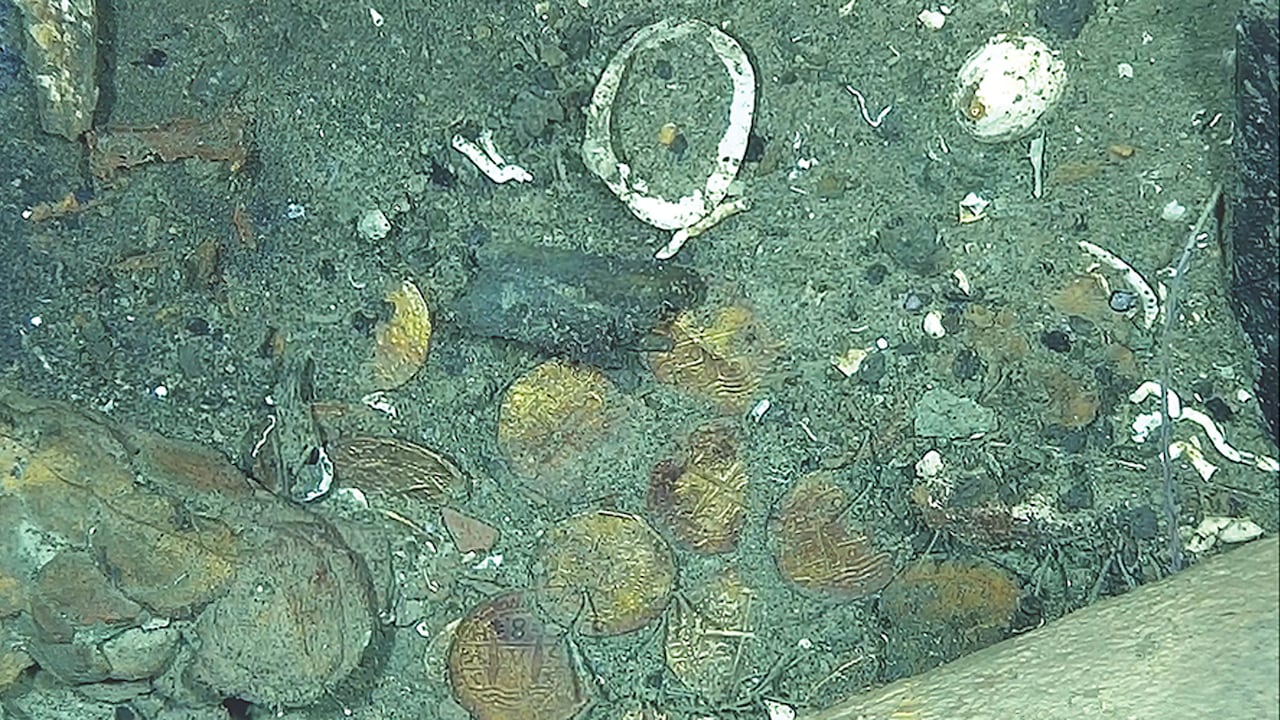 Investigadores identificaron datos clave en las monedas del Galeón San José que podría cambiar el futuro de un pleito por el tesoro.