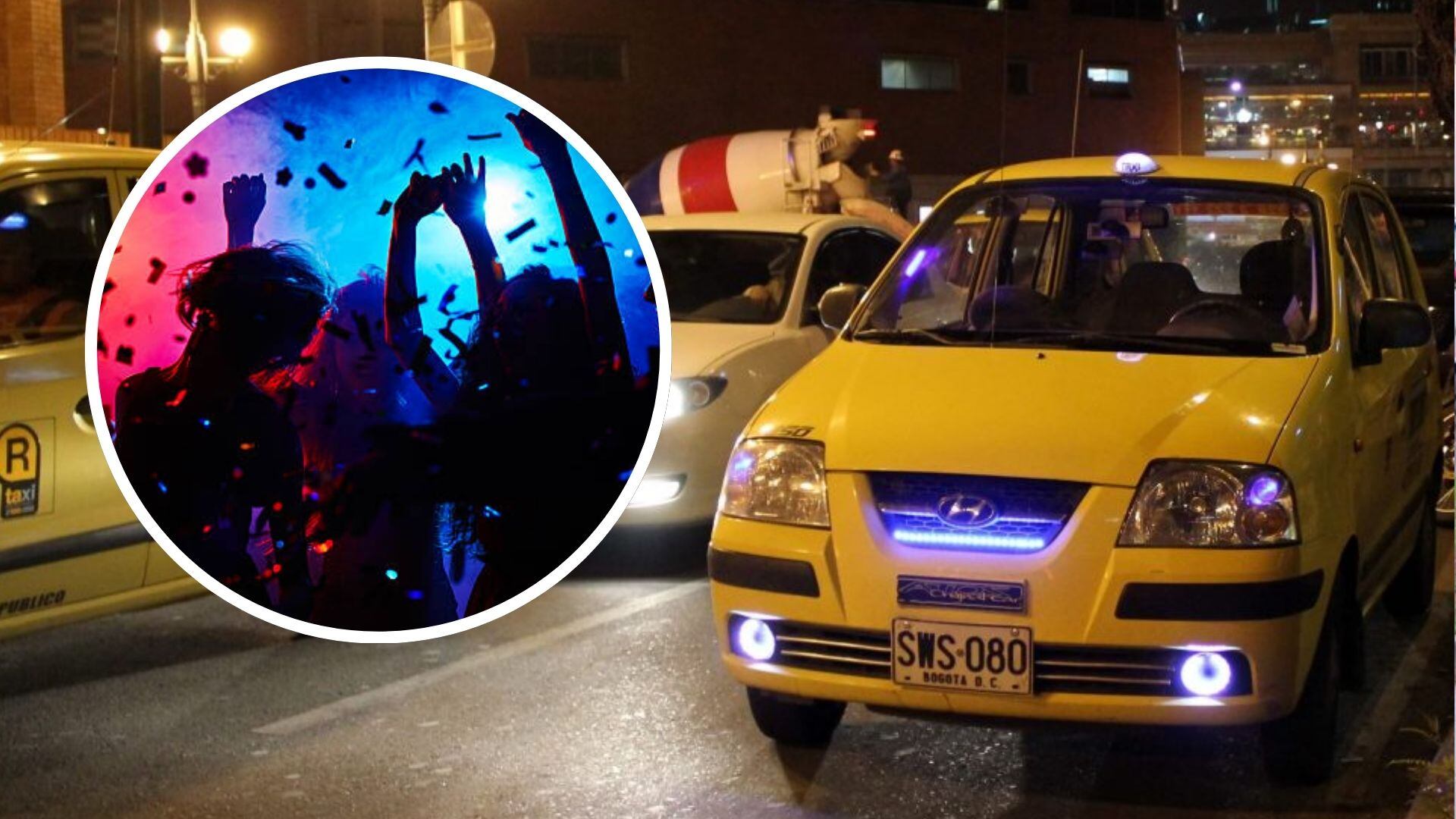 Coger taxi después de una fiesta siempre es una difícil tarea.