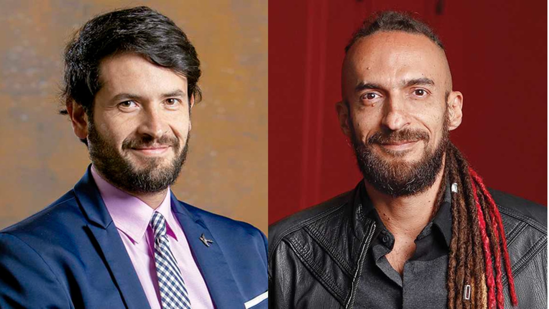 Los representantes a la Cámara Juan Carlos Losada (izq.) y Daniel Carvalho.