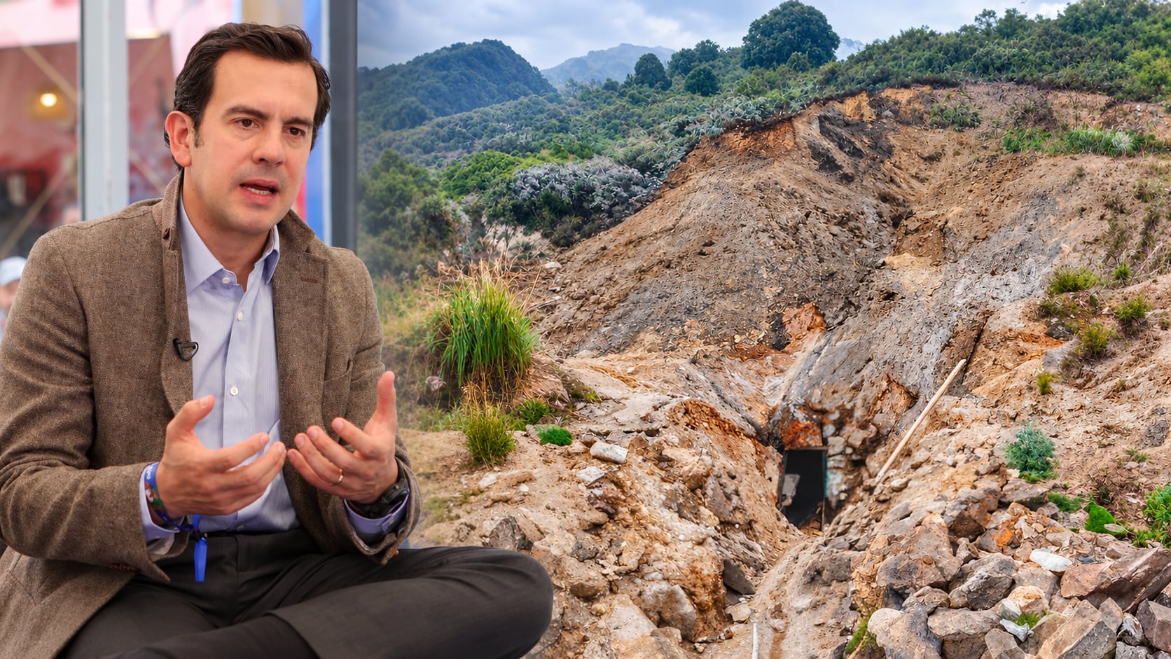 El ministro del Interior, Rodrigo Lara, anunció que el Gobierno planea tomar medidas fuertes contra la gran minería criminal.
