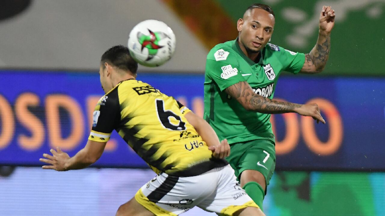 Jarlan Barrera una de las figuras en la goleada 4-0 de Atlético Nacional sobre Alianza Petrolera