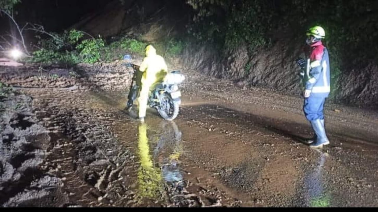 Deslizamiento de tierra en Risaralda. Imagen de referencia.