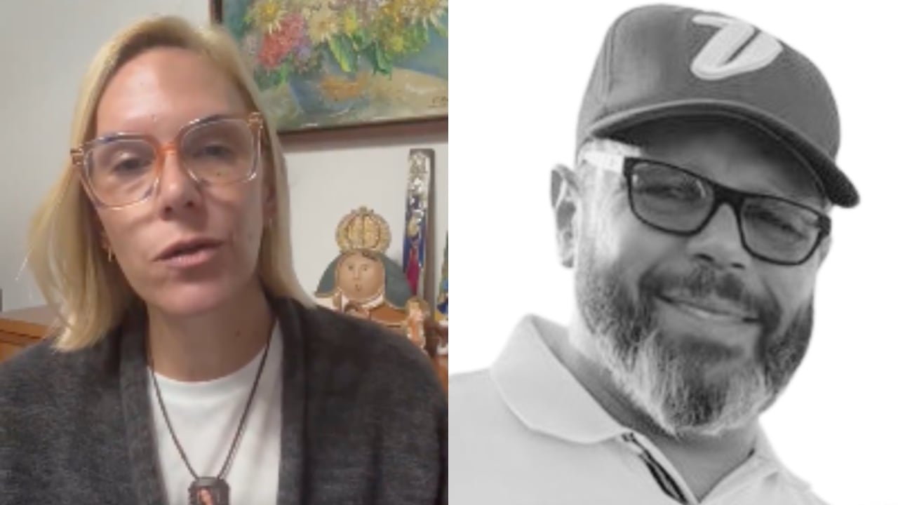 Mariana González y Rafael Tudares.