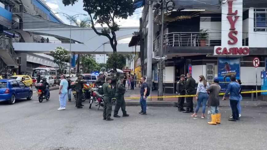 La víctima llegó sin signos vitales a la clínica Bucaramana.