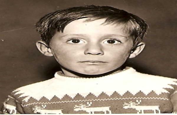 Francisco Santos en sus primeros años.