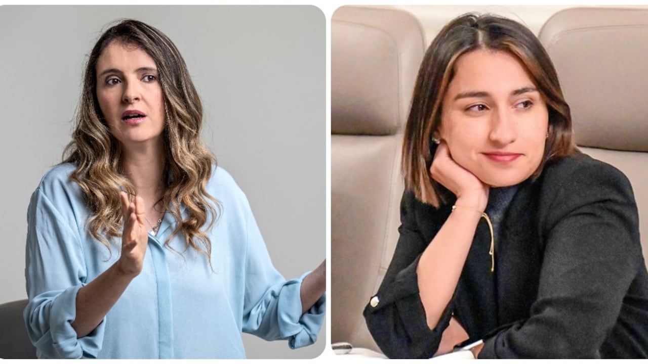 Paloma Valencia y Laura Sarabia.