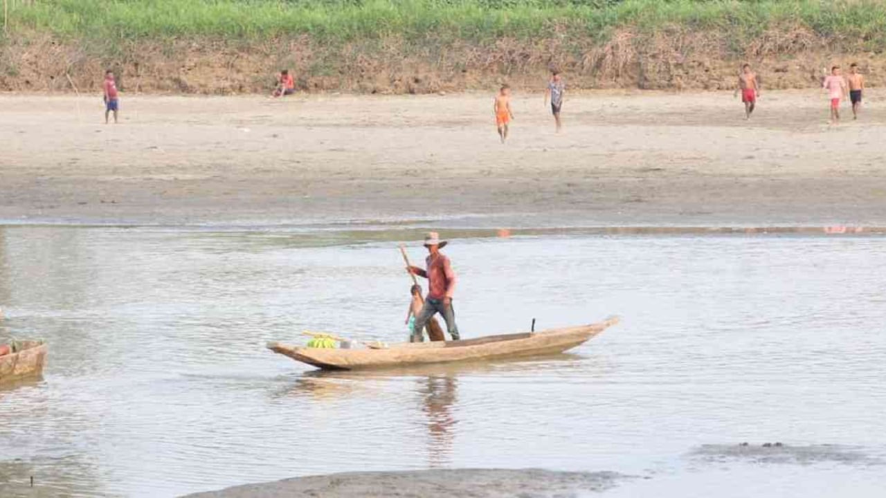 El cierre de las compuertas en el proyecto de Hidroituango generó una grave sequía en el río Cauca. Foto: archivo/Semana