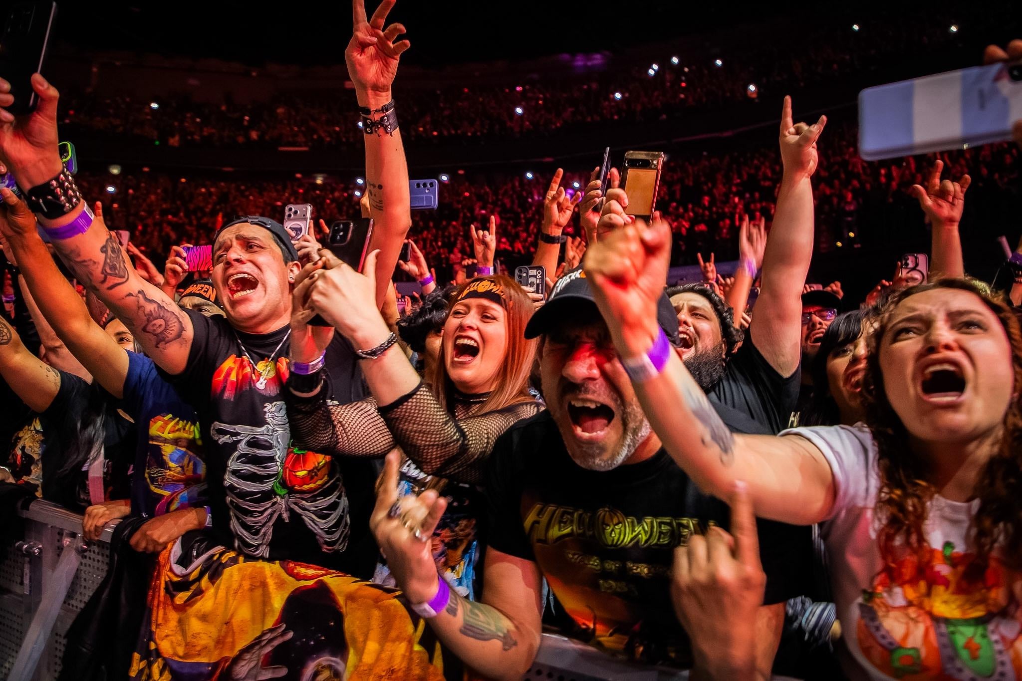 El 5 de septiembre de 2026, la banda alemana Helloween celebró 40 años de carrera con sus seguidores colombianos, en una noche única en el Movistar Arena de Bogotá.