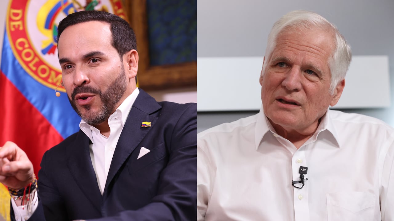 Abelardo de la Espriella y Miguel Uribe Londoño.