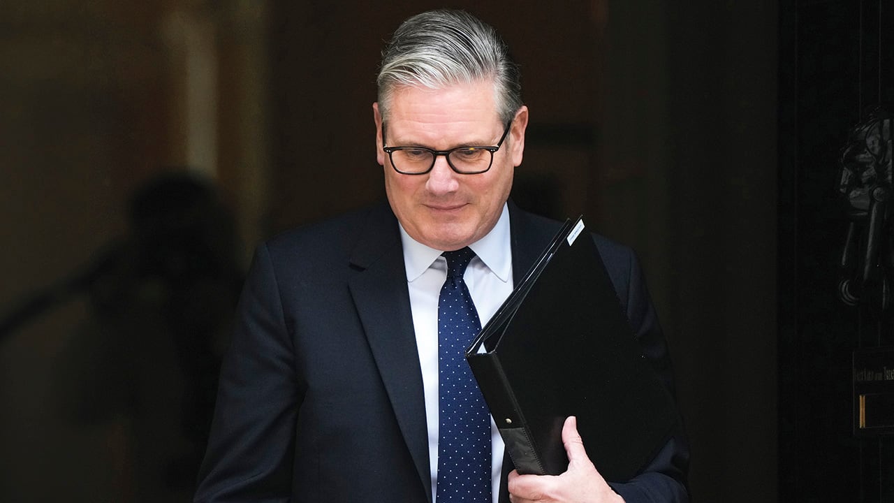 El primer ministro del Reino Unido, Keir Starmer.