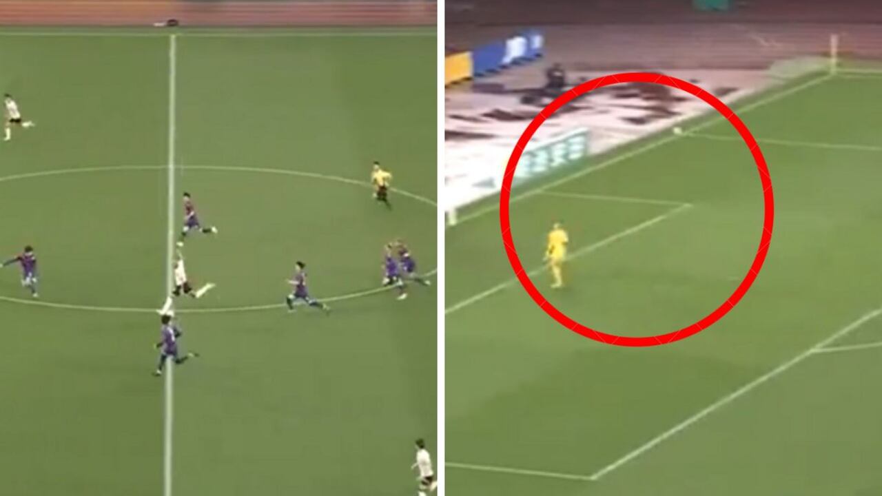 Video viral de un golazo.