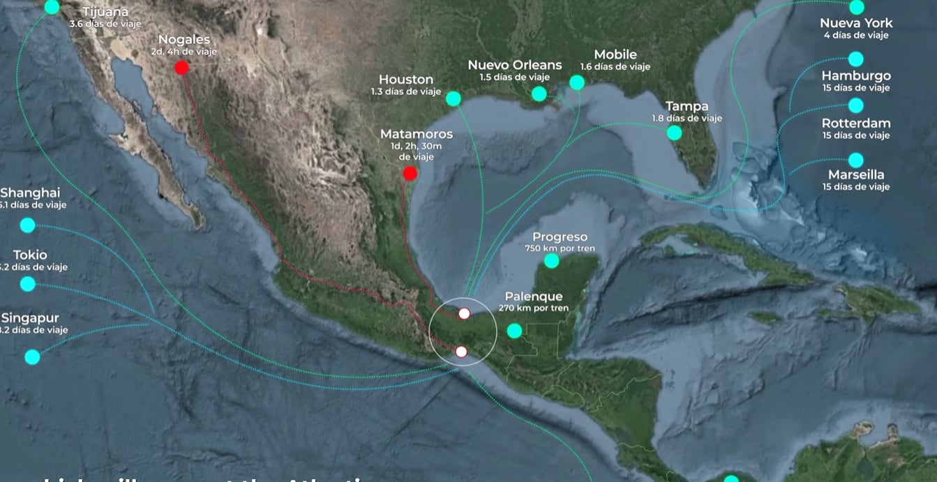 Corredor Interoceánico del Istmo de Tehuantepec - CIIT
