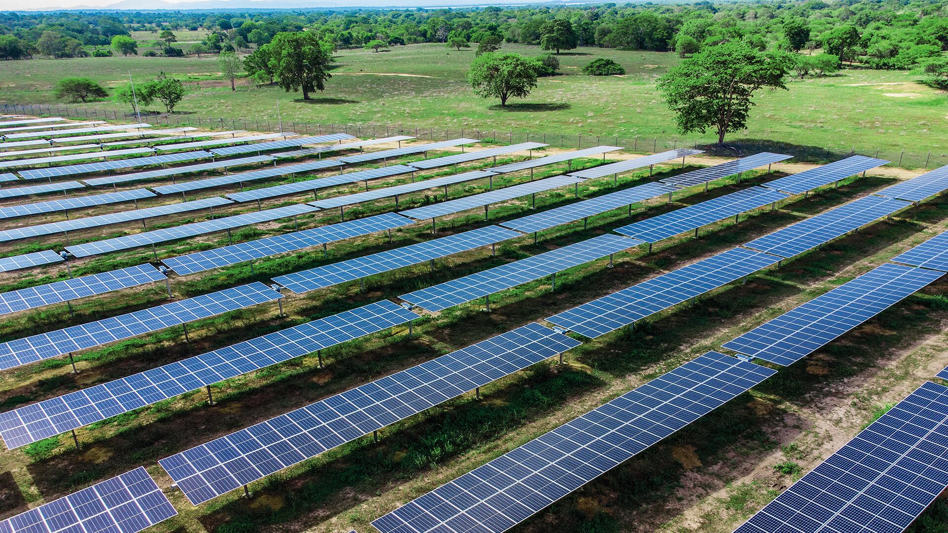 Parque Solar Canal del Dique. Se inauguró en 2021.