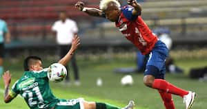 Independiente Medellín y La Equidad igualaron a uno por la fecha 11 de Liga. Foto: Prensa Dimayor