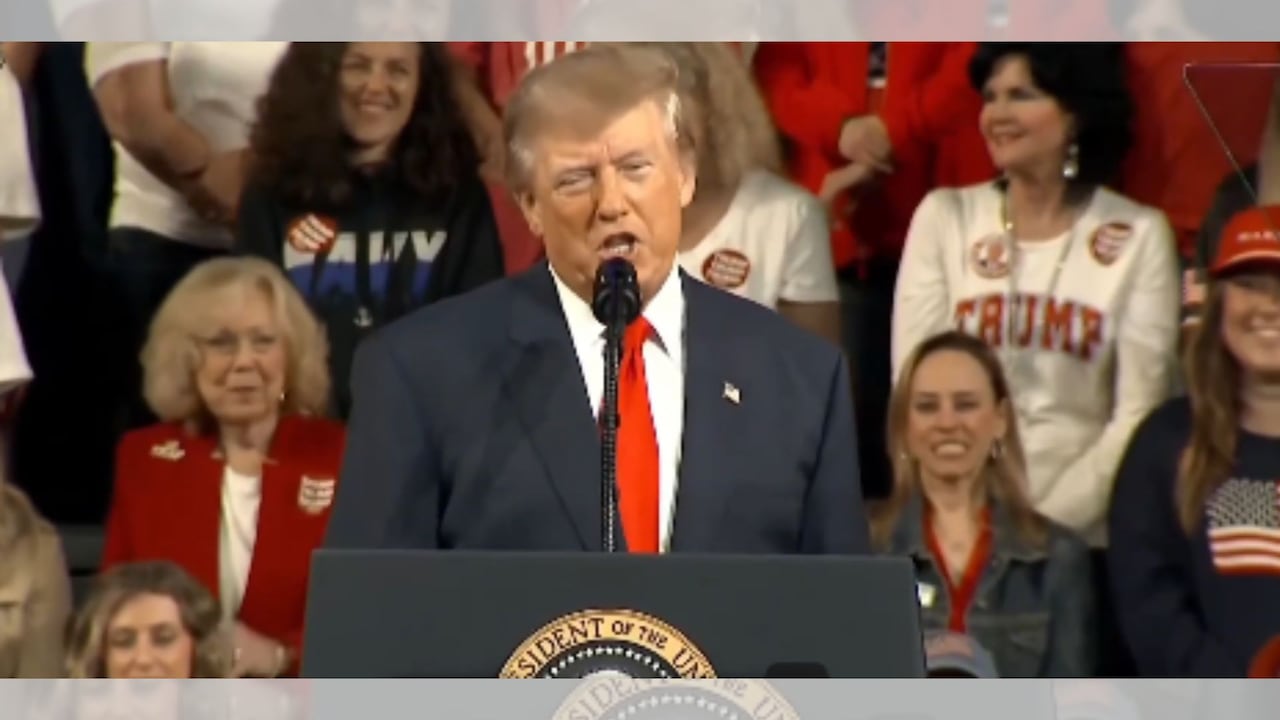 Donald Trump en Tennessee.