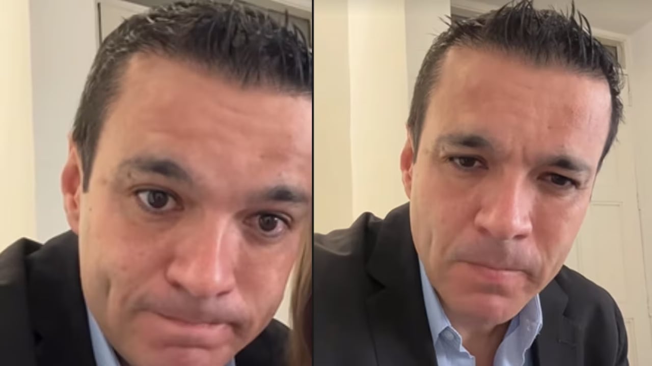 Juan Diego Alvira despidió a Homero, su perro de 16 años.