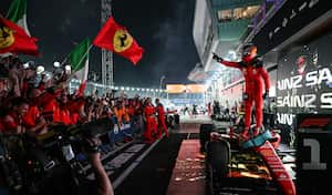 Carlos Sainz dominó de principio a fin en el GP de Singapur