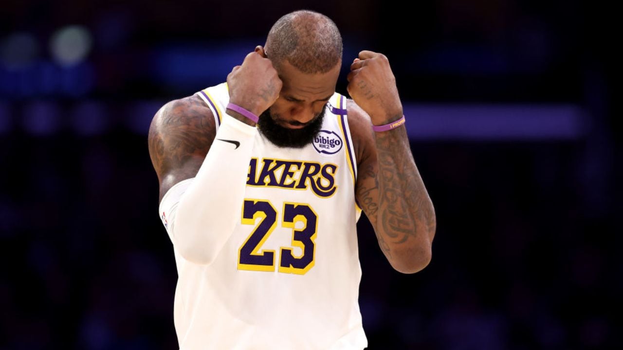 LeBron James en la NBA.