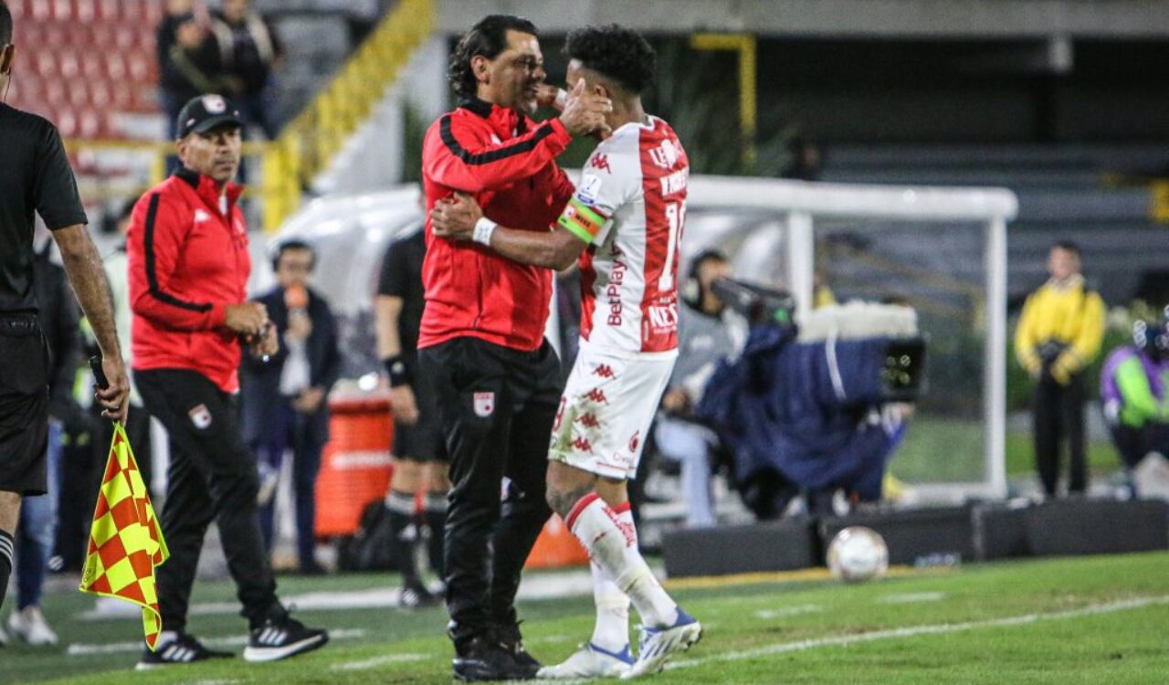 Wilson Morelo agradeció la confianza a su técnico de ponerlo nuevamente de titular.
