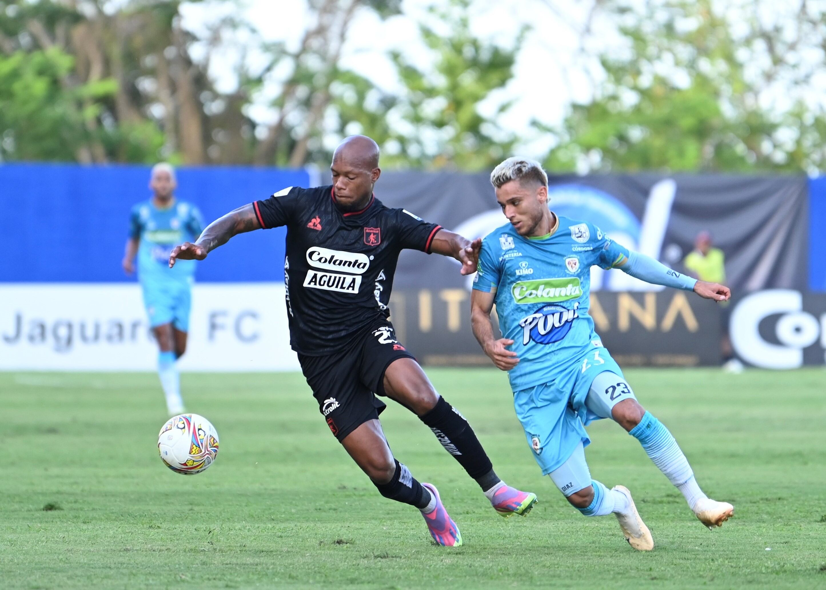 Jaguares Vs. América en la fecha nueve de la Liga Betplay 2024.