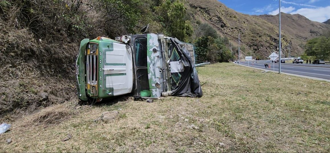 Accidente vía Pasto Ipiales