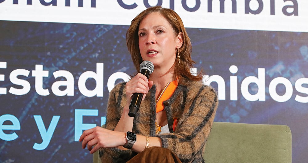 María Claudia Lacouture Presidenta de AmCham