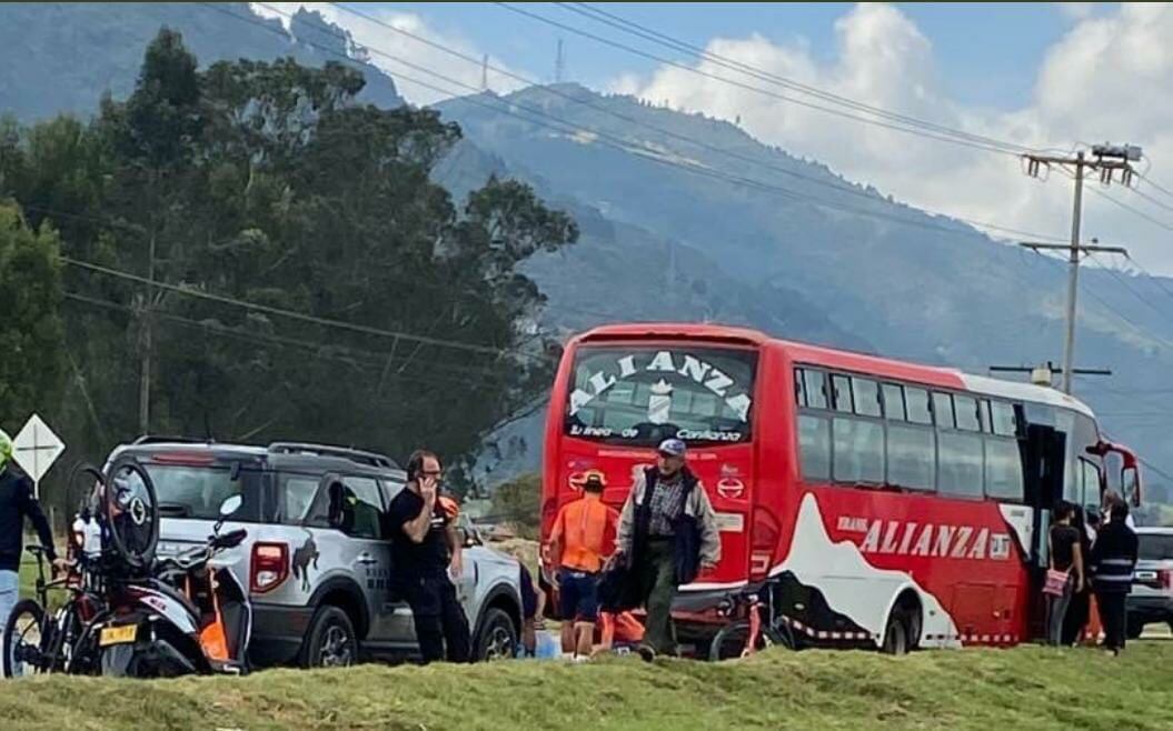 Egan Bernal fue trasladado a la Clínica de la Sabana luego del accidente