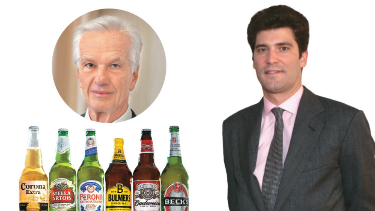 Alejandro Santo Domingo, accionista de SABMiller.
Jorge Paulo Lemann, uno de los principales accionistas de AB Inbev.