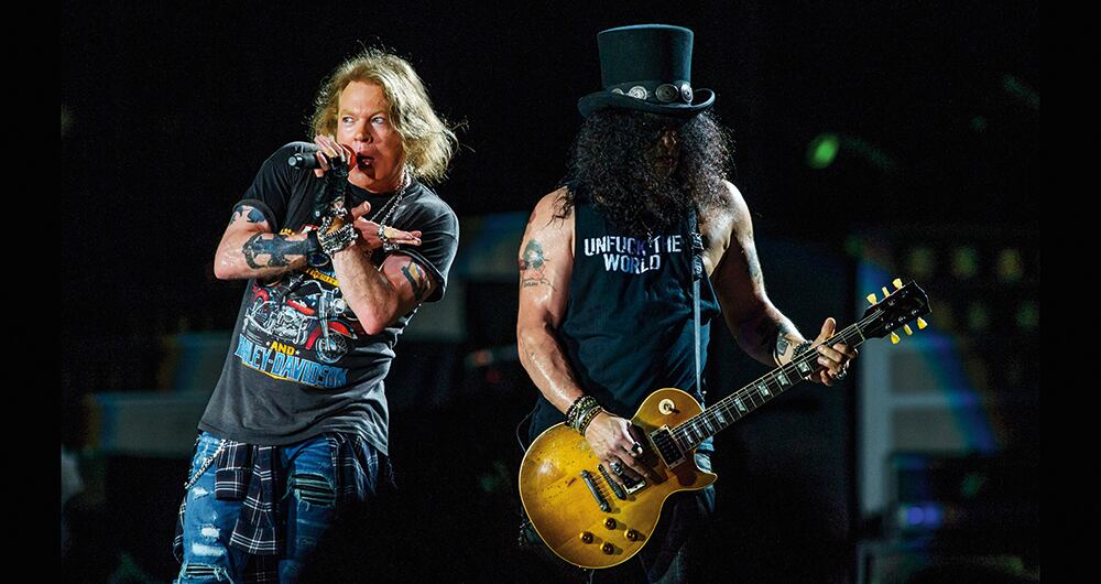 Axl, Slash y los Gunners vienen a Bogotá y a Medellín.