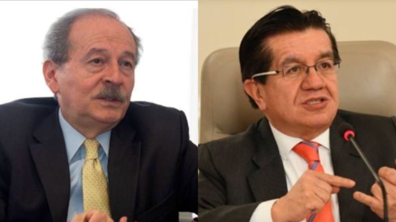 Augusto Galán Sarmiento y Fernando Ruiz, exministros de Salud