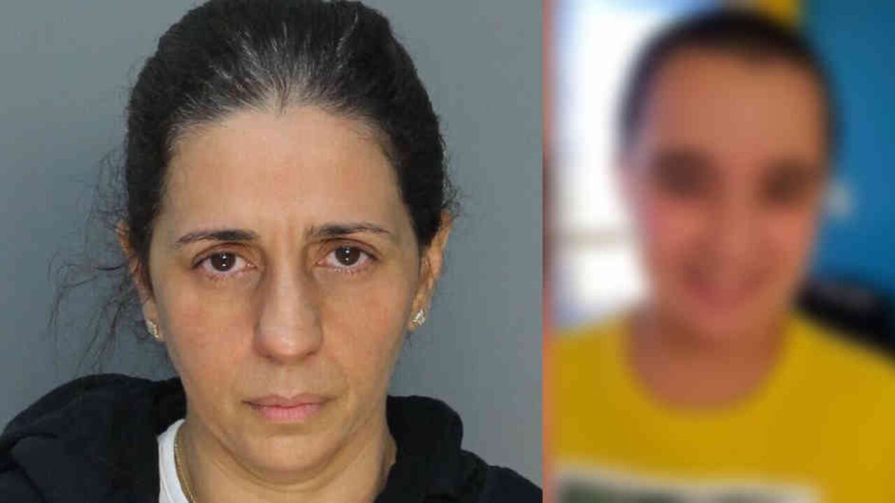 Un video de seguridad mostró que el jueves Patricia Ripley arrojó a su hijo Alejandro, de 8 años, a un canal.