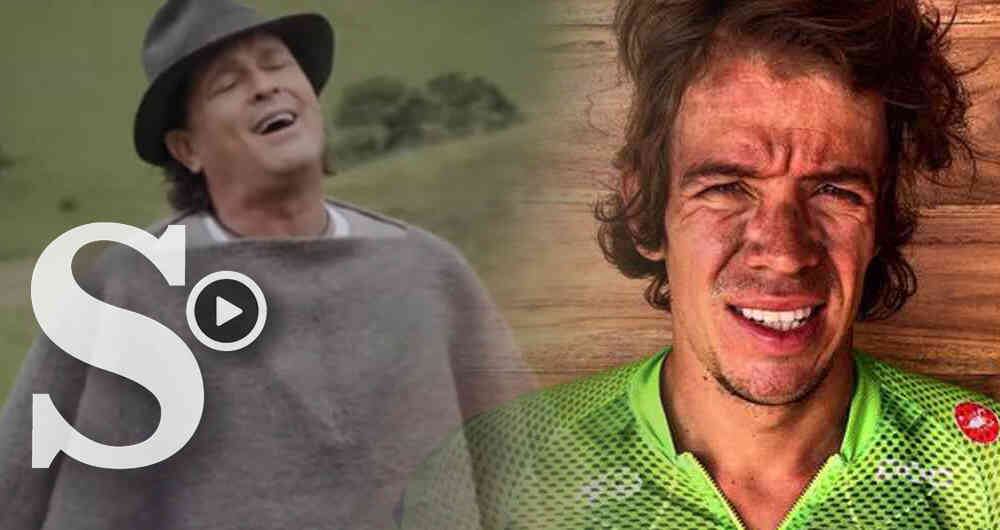 Carlos Vives le ha cantado a los ciclistas colombianos, entre ellos, Rigoberto Urán. 