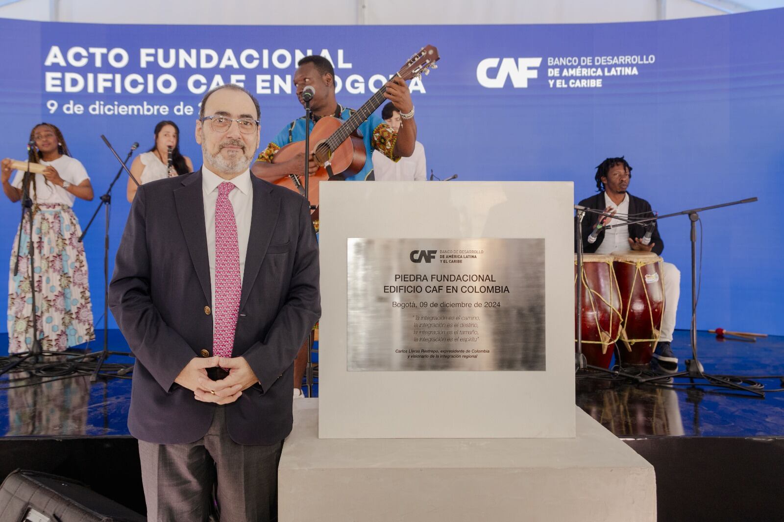 Sergio Díaz-Granados, presidente ejecutivo de CAF - banco de desarrollo de América Latina y Caribe.