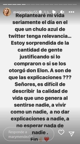 Foto: Instagram @marymendez55.