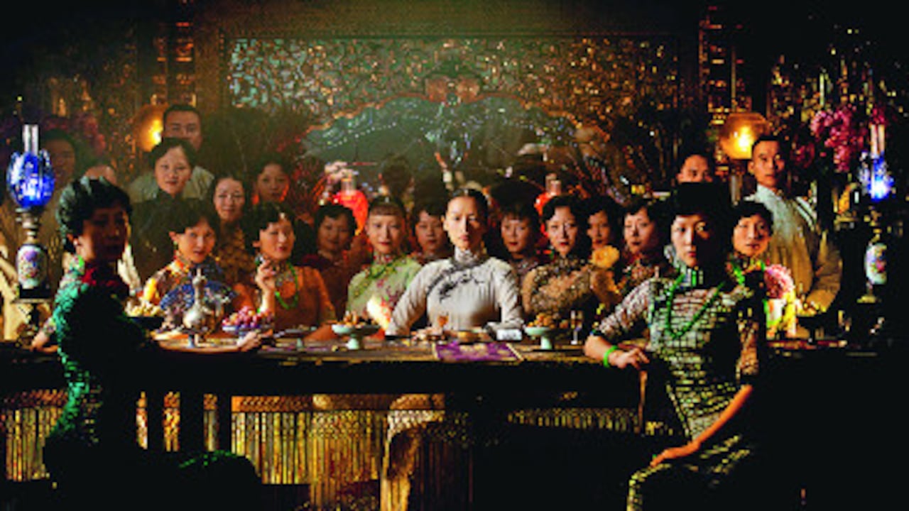 La actriz china Zhang Ziyi (El tigre y el dragón, Memorias de una geisha) es una escena de The Grandmaster